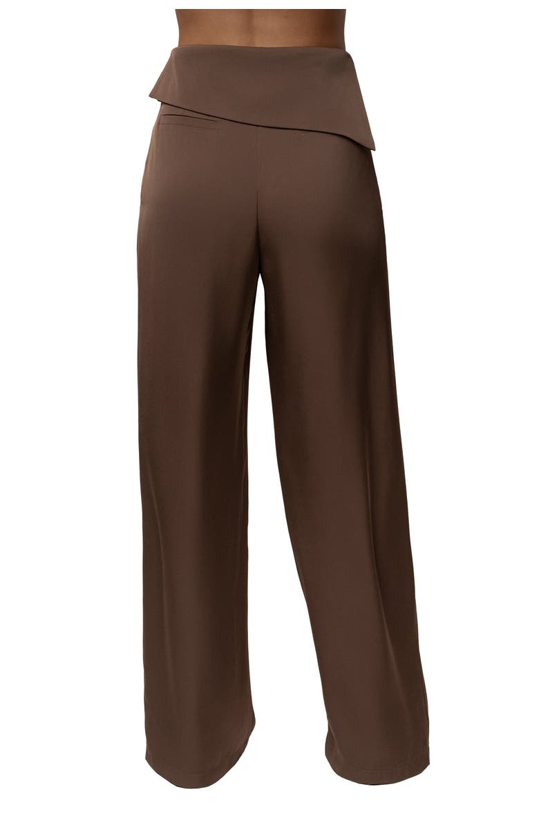 JLUXLABEL Executive Trousers, Alternate, color, Chocolate