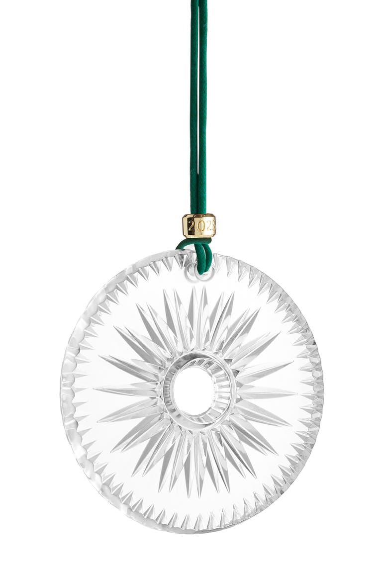 New Year Firework Disc Ornament, Alternate, color, ORANGE