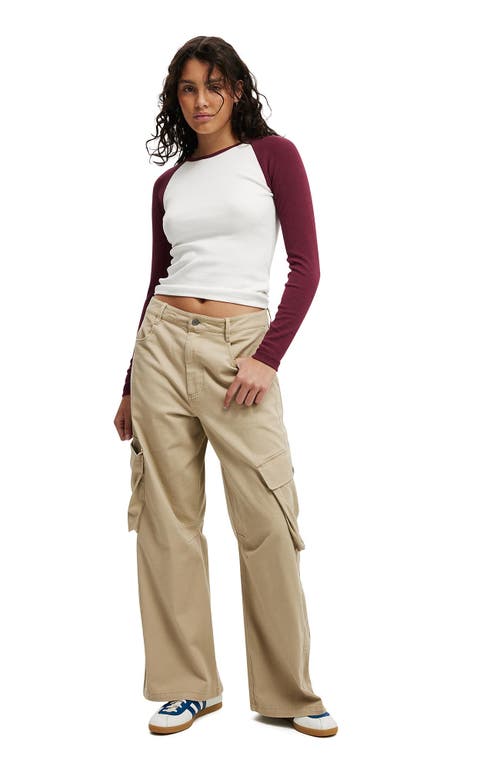 COTTON ON COTTON ON CODY BAGGY CARGO PANT 