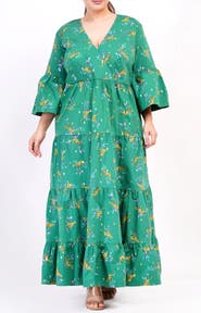 Leota Sariah Poplin Maxi Dress