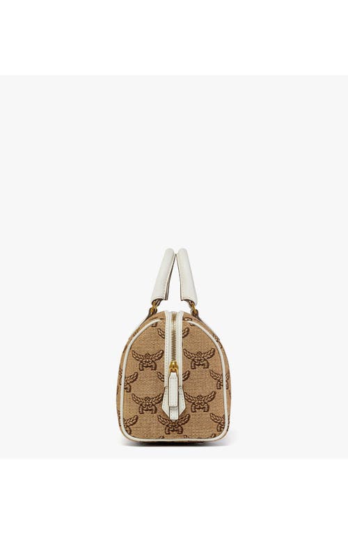 Mcm Ella Boston Bag In Beige