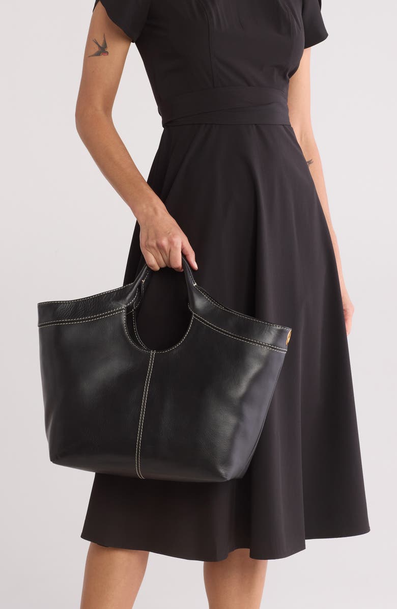 Vince Camuto Fleet Leather Tote Bag, Alternate, color,