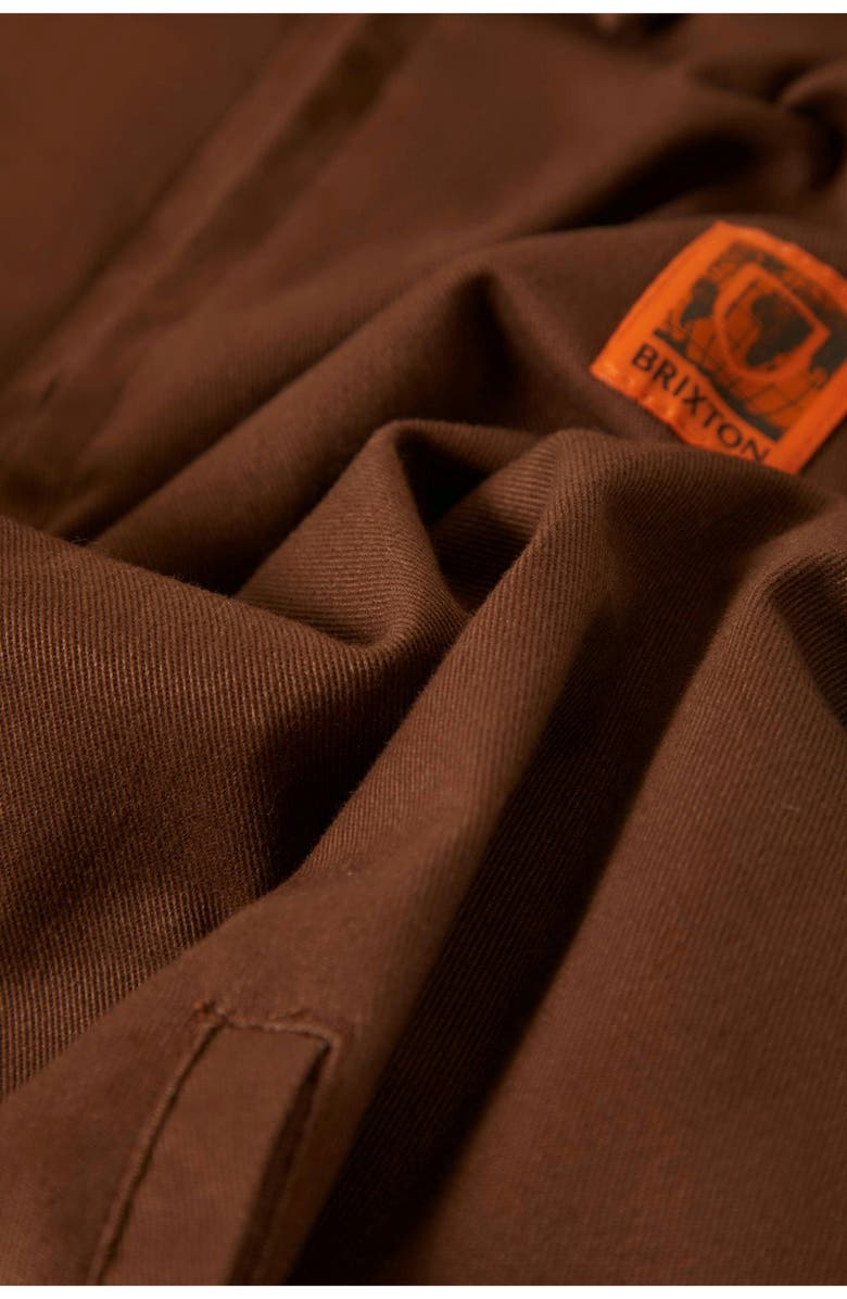 Brixton Union Harrington Relaxed Jacket, Alternate, color, Pinecone Brown