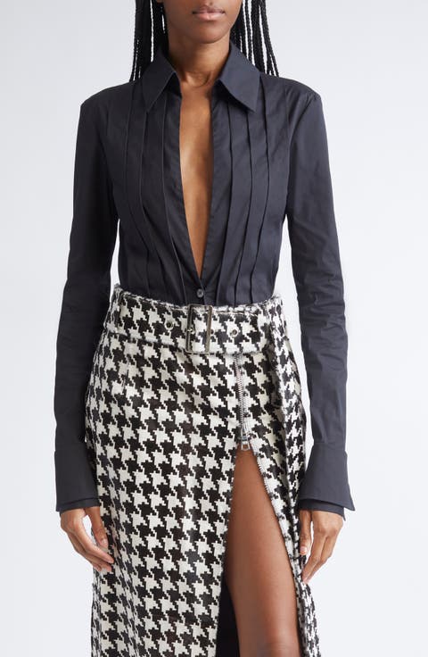 Double Cuff Button-Up Shirt