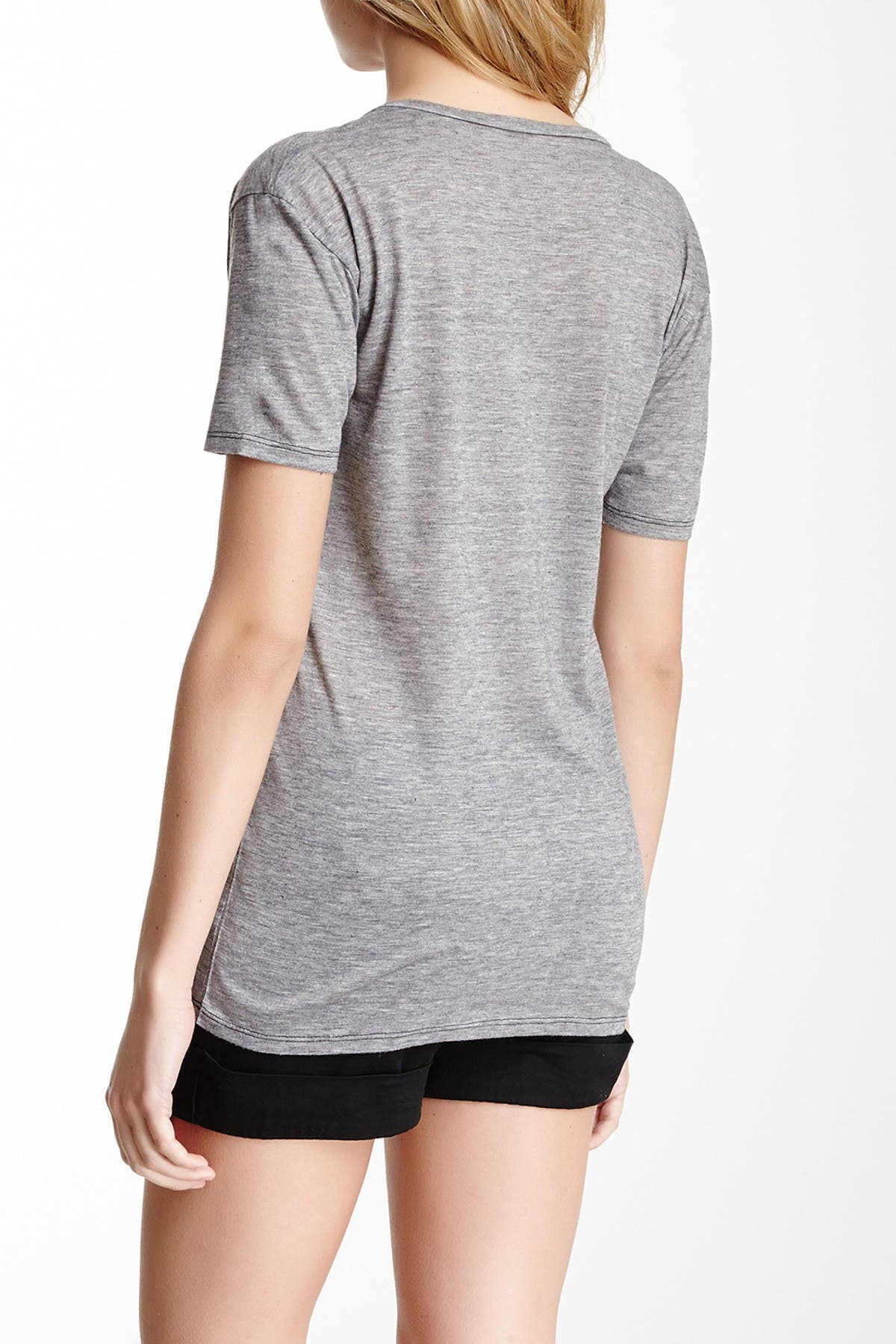 V-Neck Printed T-Shirt - image 2