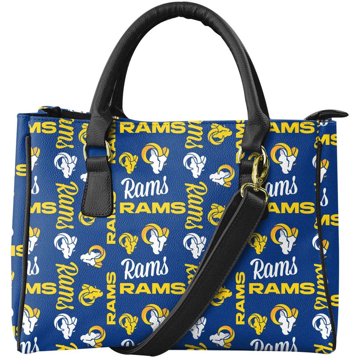 FOCO Los Angeles Rams Repeat Brooklyn Tote, Main, color, Royal