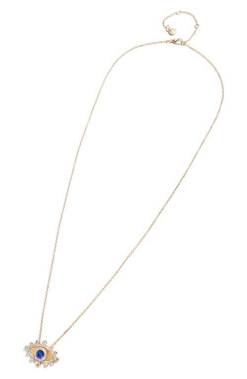 Baublebar Evil Eye Pendant Necklace In Blue