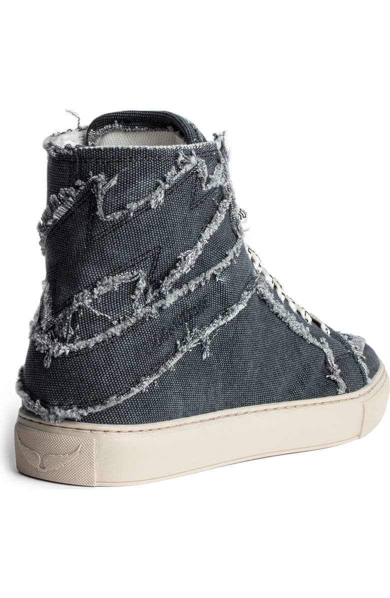 Zadig & Voltaire Flash High Top Sneaker, Alternate, color,