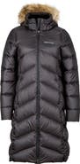 Marmot Montreaux 700 Fill Power Down Hooded Coat with Faux Fur Trim