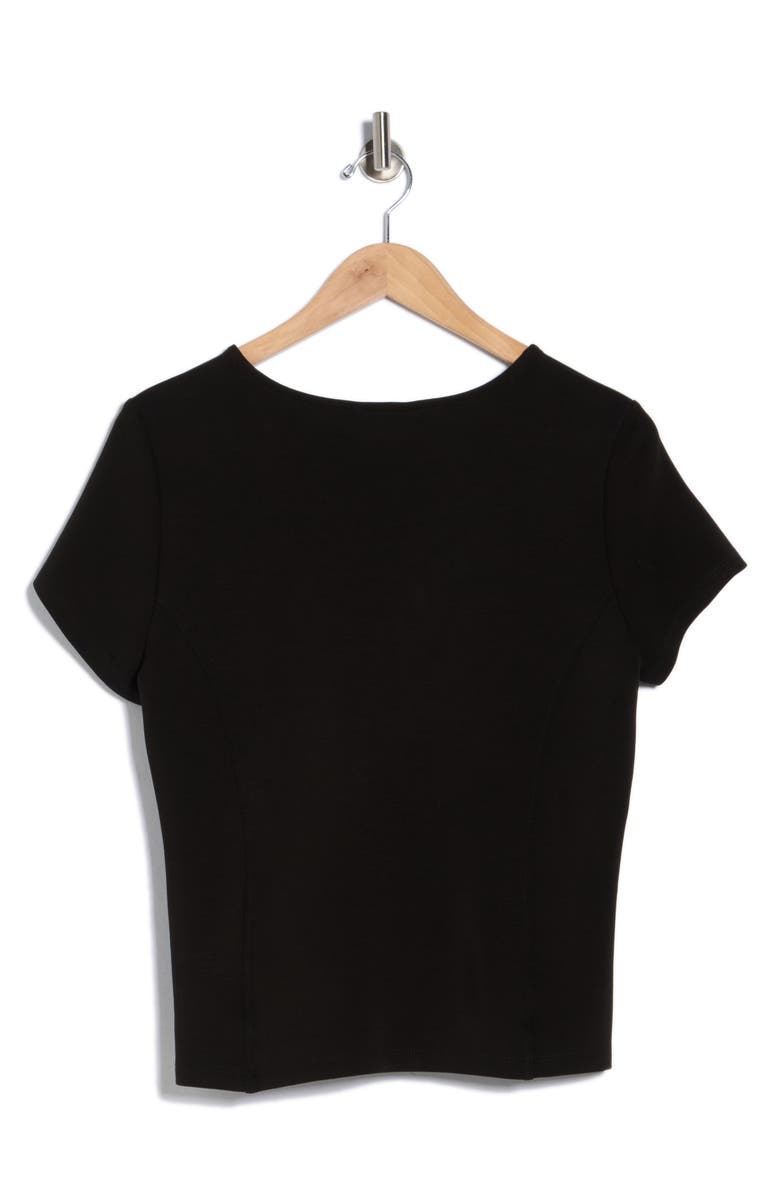 NYDJ Princess Seam T-Shirt, Alternate, color, Black