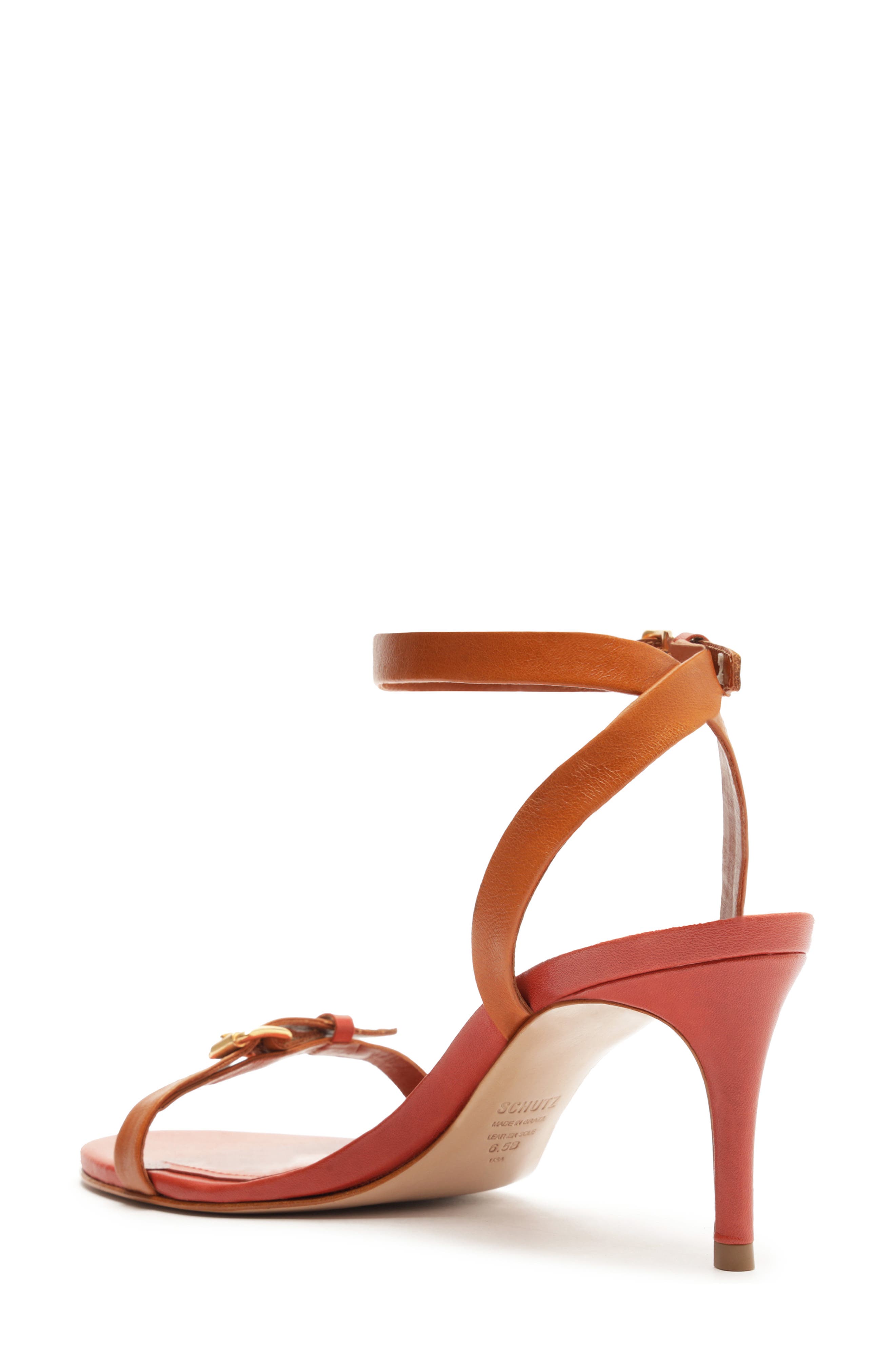 Schutz Aurora Mid Ankle Strap Sandal, Alternate, color, 