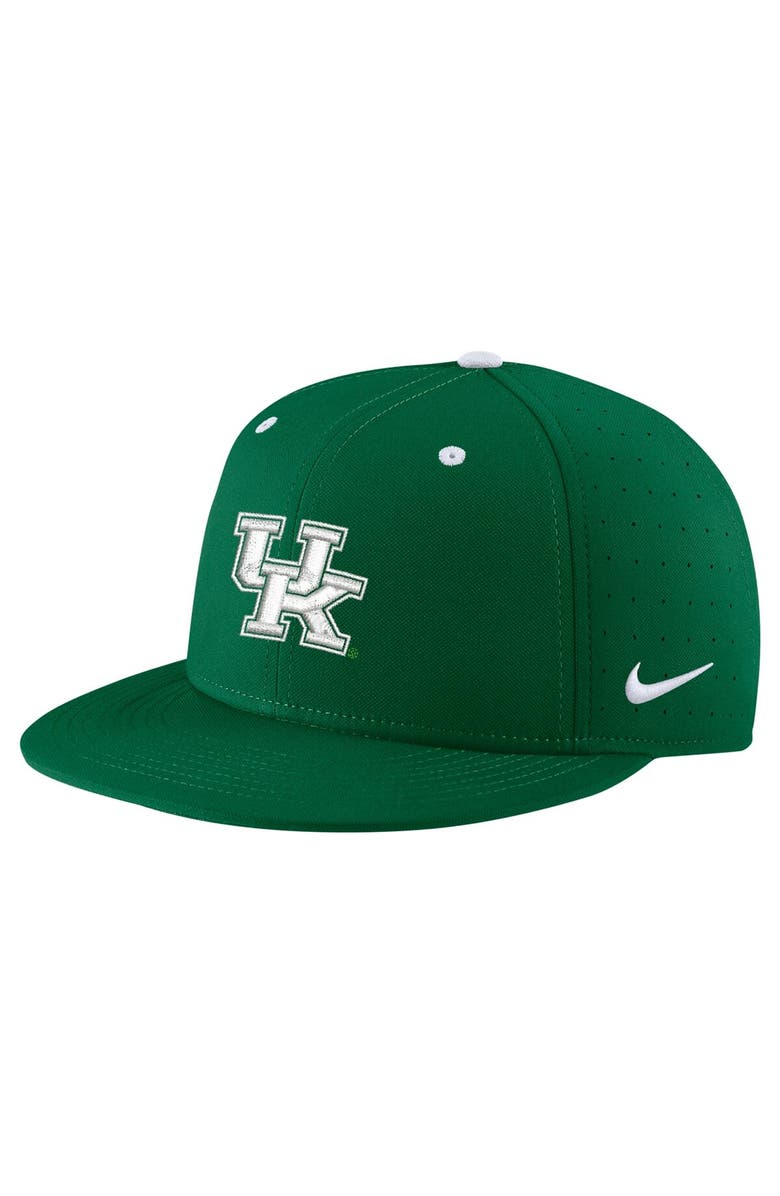 Nike Men's Nike Green Kentucky Wildcats St. Patrick's Day True Fitted Performance Hat, Main, color, 