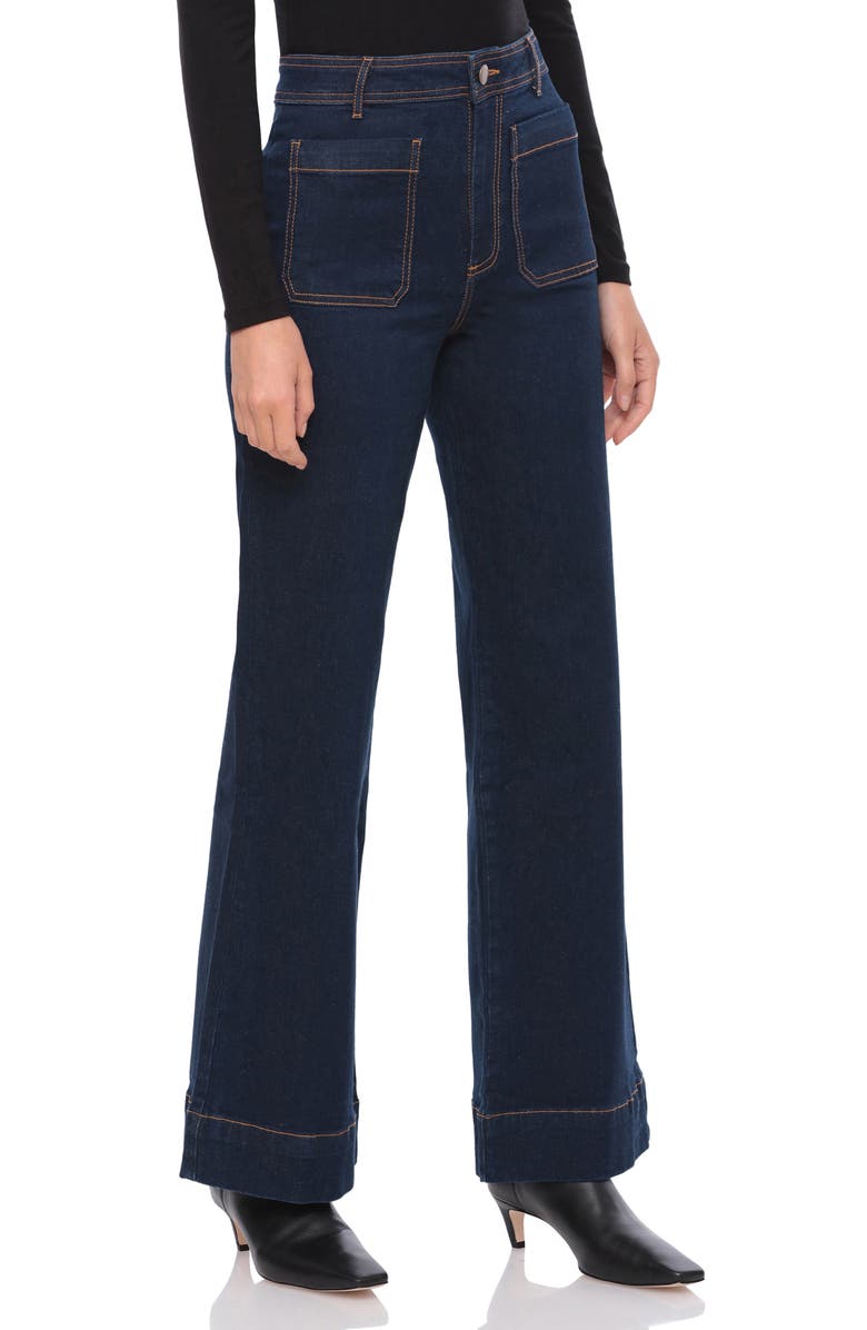 Bagatelle High Waist Wide Leg Jeans, Alternate, color, 