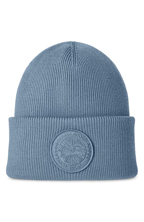 NWT Canada Goose $225 Women's Tech Toque Beanie in hot Coastal Grey