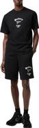 Burberry Check Flag Cotton Short