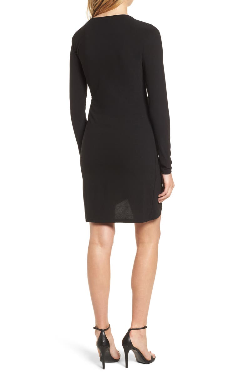 Leith Ruched Sheath Dress, Alternate, color, 
