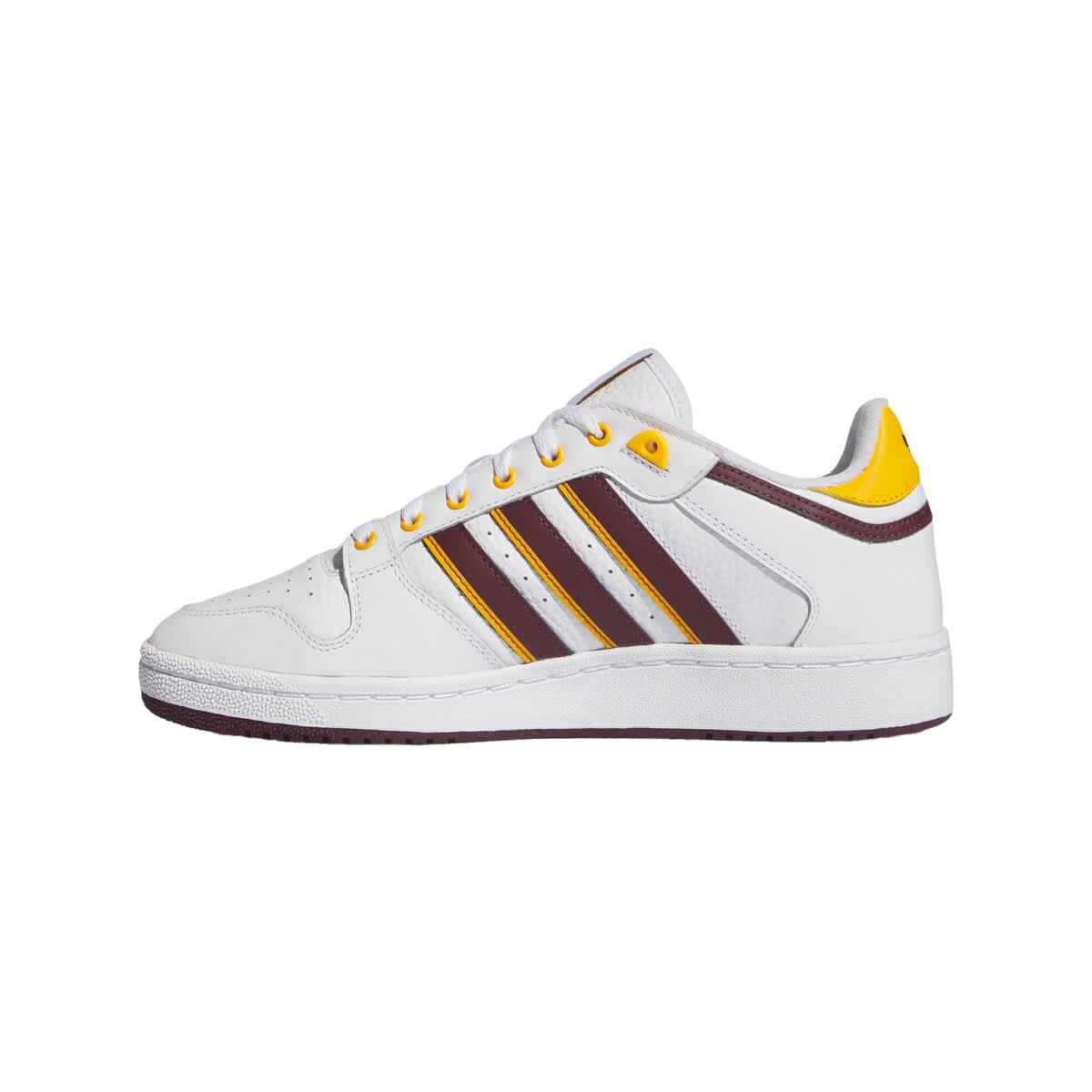 adidas Unisex adidas White/Maroon Arizona State Sun Devils Centennial 85 Low Basketball Shoes, Alternate, color, White