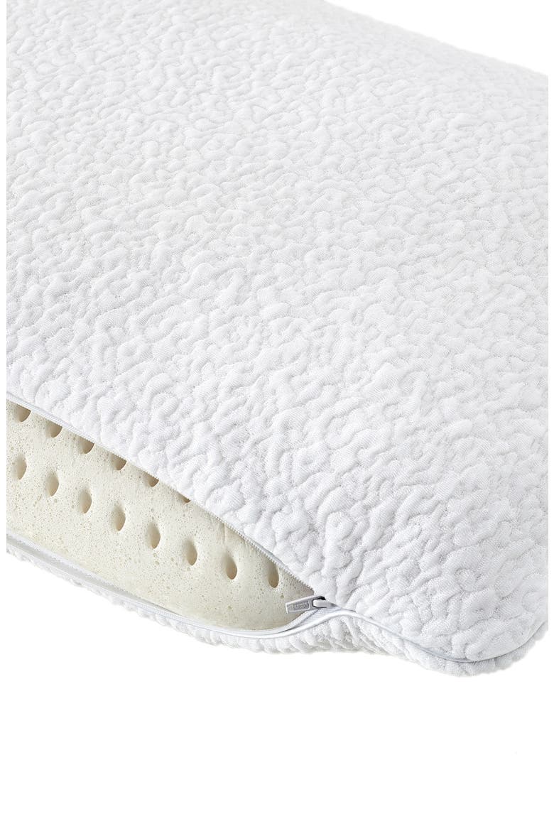 CLIMA Latex Pillow, Alternate, color, WHITE