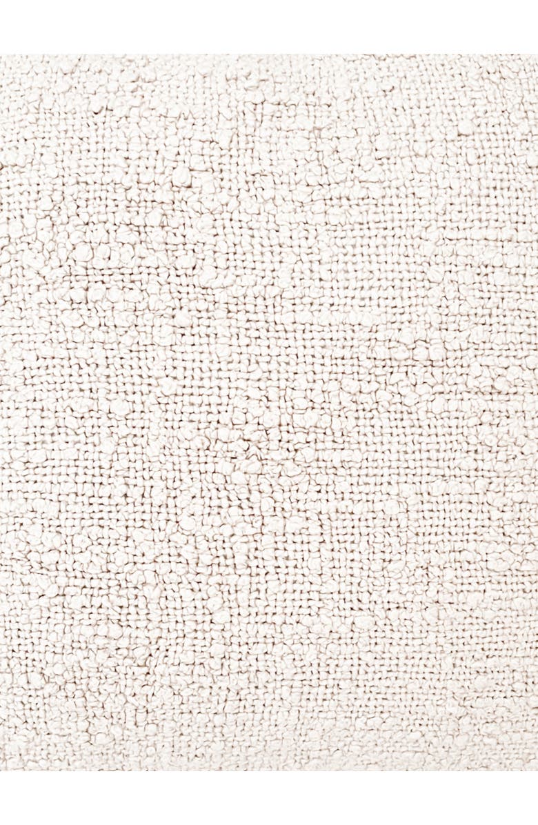 Anaya Cozy Cotton Boucle Body Pillow Cover Only, Alternate, color, White