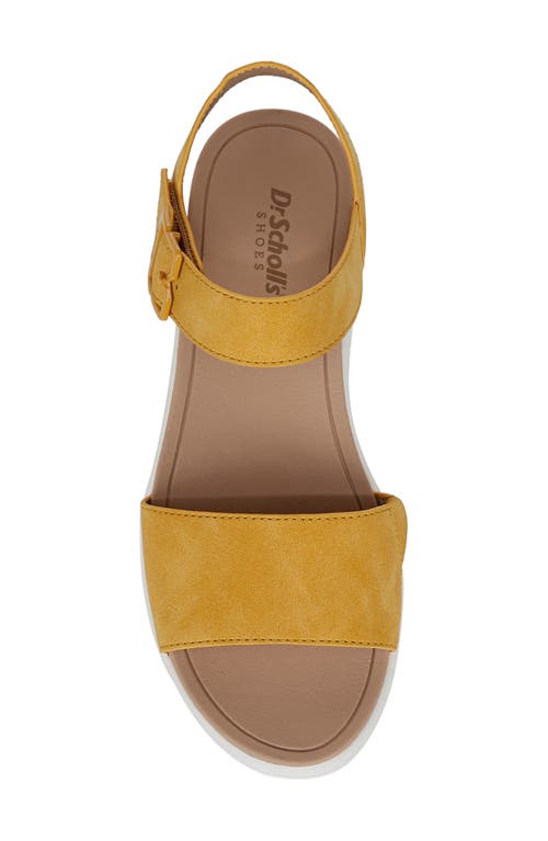 DR. SCHOLL'S DR. SCHOLL'S TIME OFF SKY ANKLE STRAP PLATFORM SANDAL