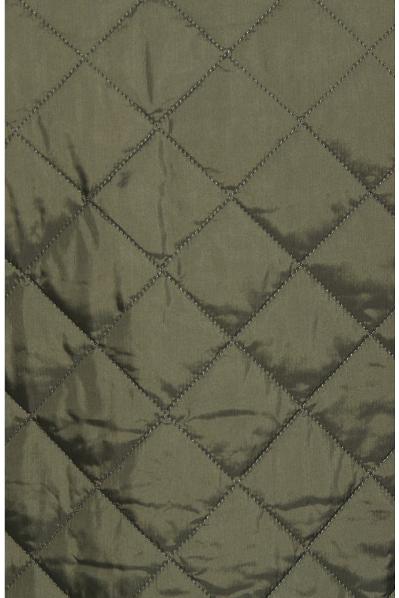 'Canterdale' Slim Fit Water-Resistant Diamond Quilted Jacket, Alternate, color, FOREST