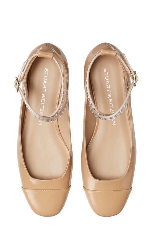 STUART WEITZMAN STUART WEITZMAN EDEN CRYSTAL EMBELLISHED FLAT
