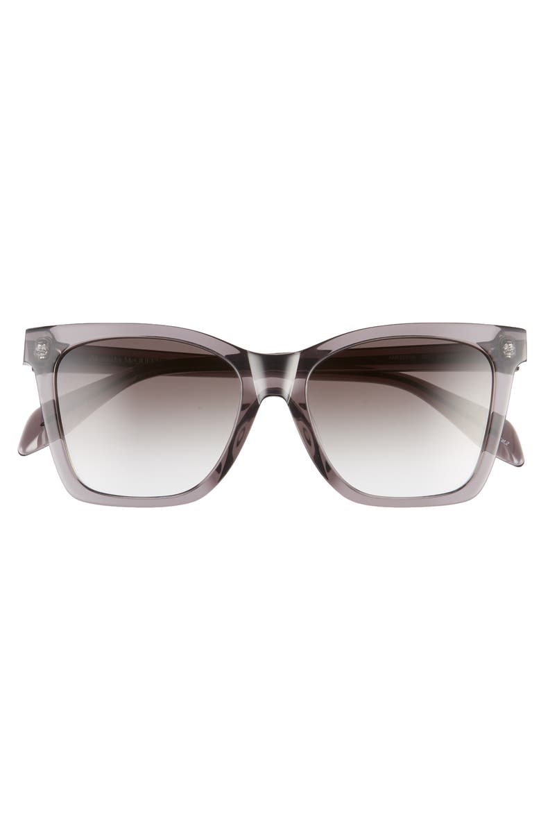 McQueen Alexander McQueen 54mm Square Sunglasses, Alternate, color, 