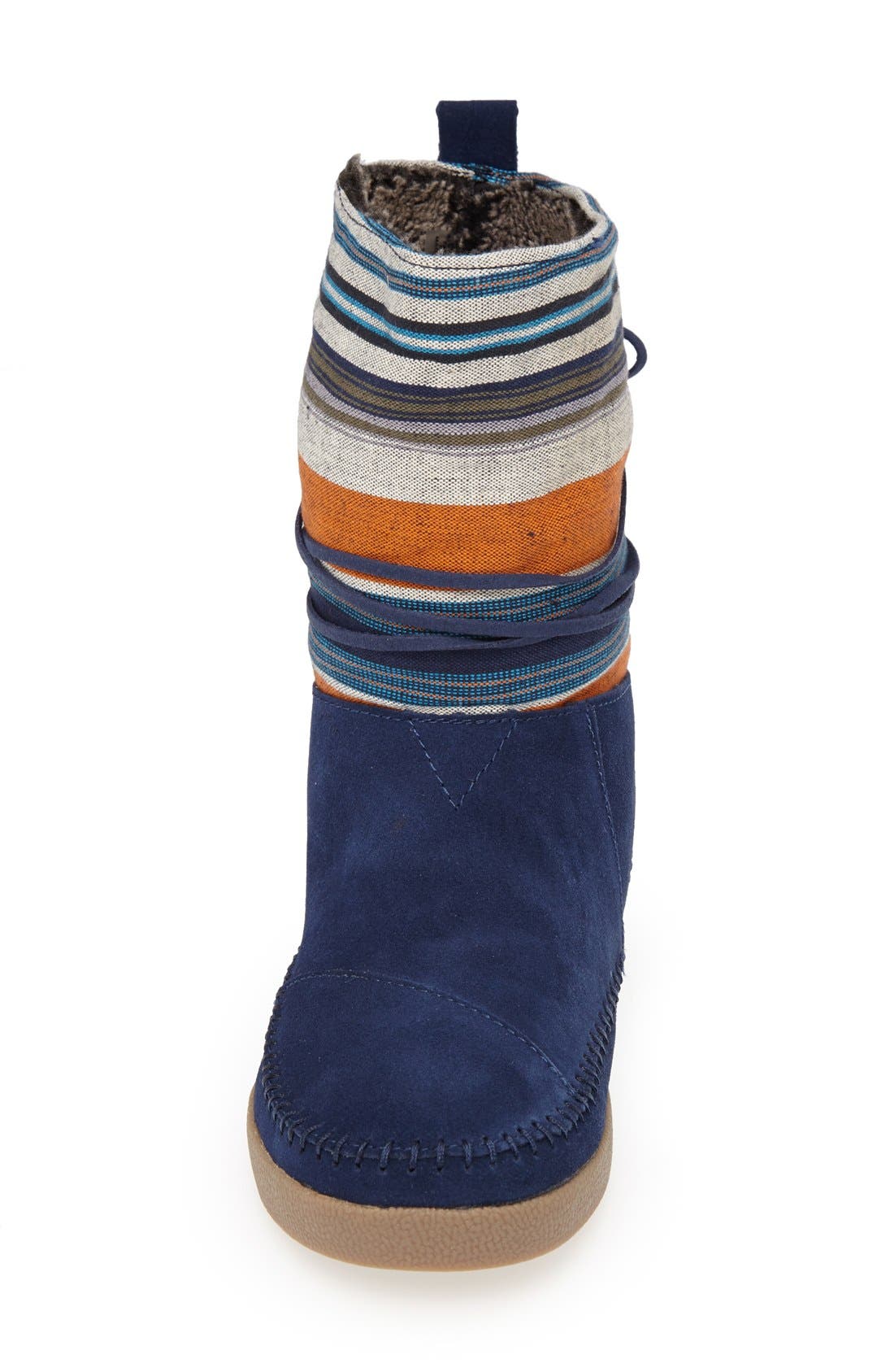 'Nepal - Guatemalan Stripe' Boot, Alternate, color, NAVY