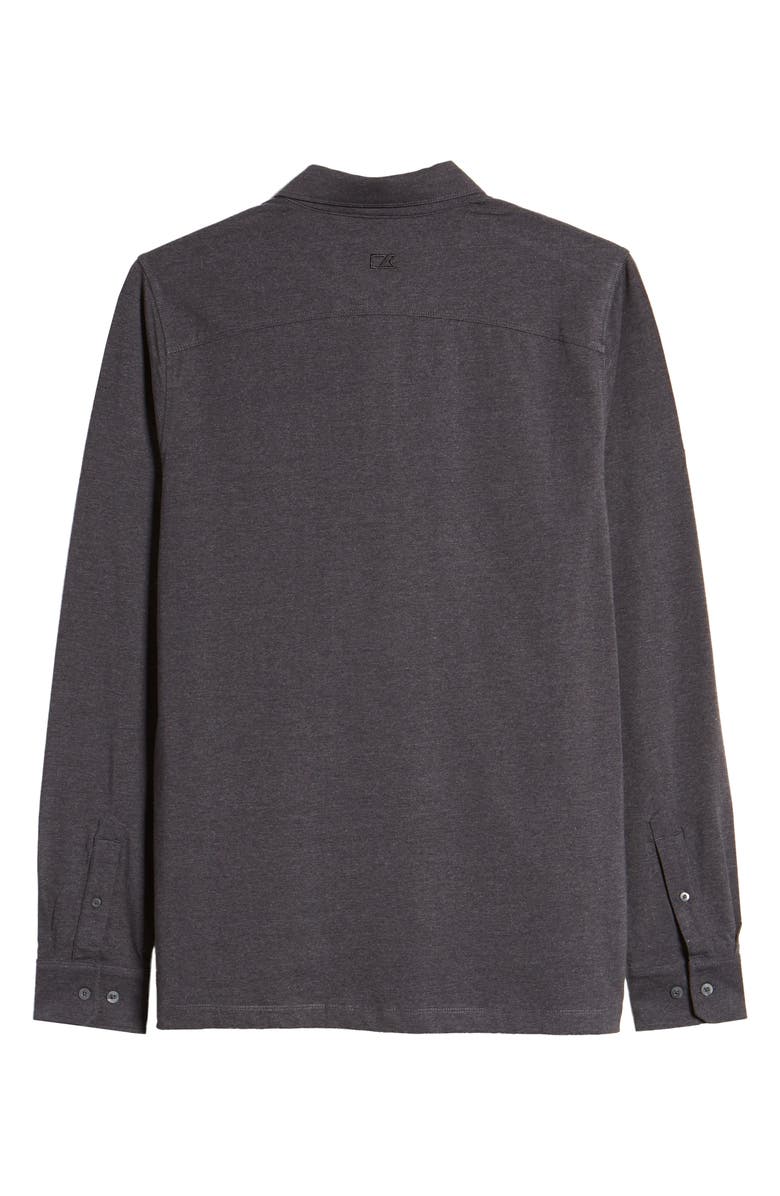 Cutter & Buck Advantage DryTec Long Sleeve Performance Polo, Alternate, color, 