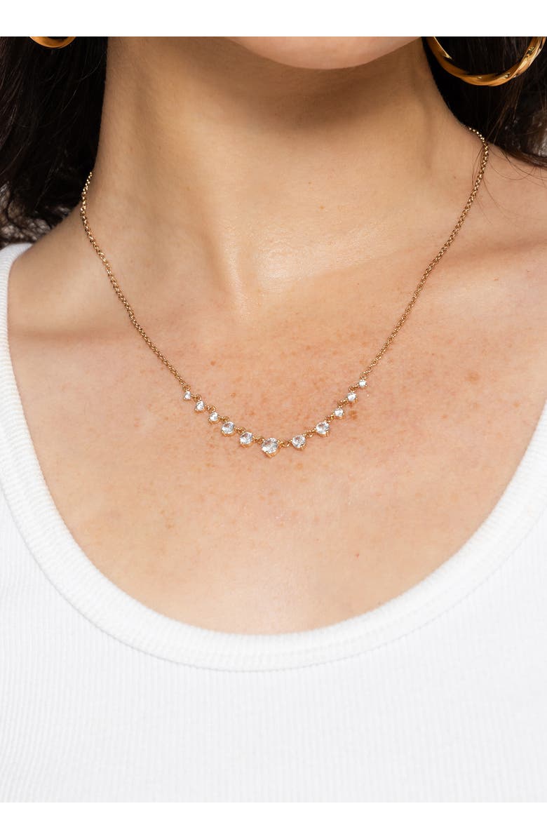 MIRANDA FRYE Grace Cubic Zirconia Necklace, Alternate, color, 