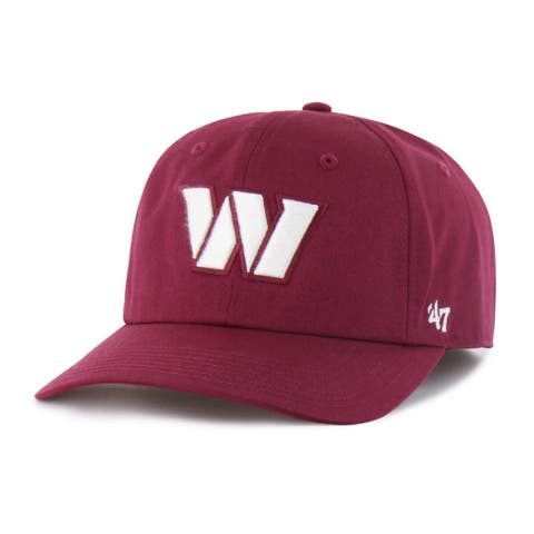Men's '47  Burgundy Washington Commanders Foundational Franchise Fitted Hat
