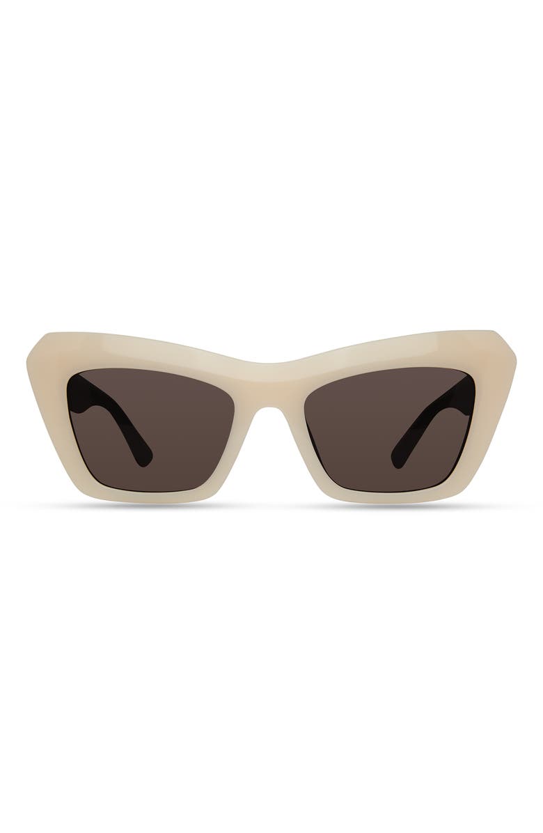 Derek Lam 10 Crosby Prisha Sunglasses, Main, color, Bone