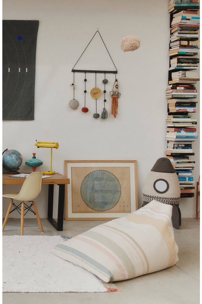Cosmos Wall Hanger, Alternate, color, DARK GREY