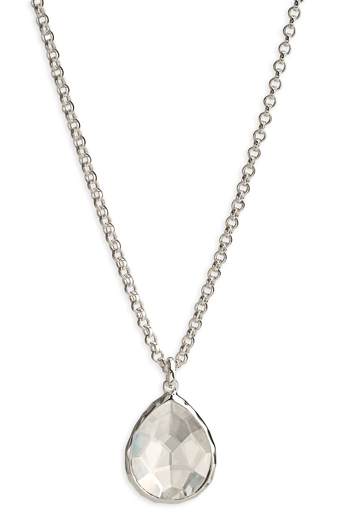 selected STERLING SILVER- CLEAR QUARTZ