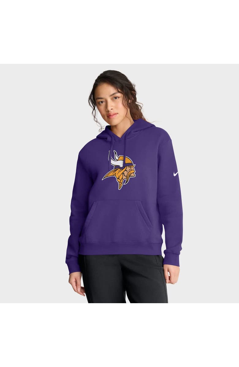 Nike Women's Nike Purple Minnesota Vikings Club Fleece Pullover Hoodie, Main, color, Purple
