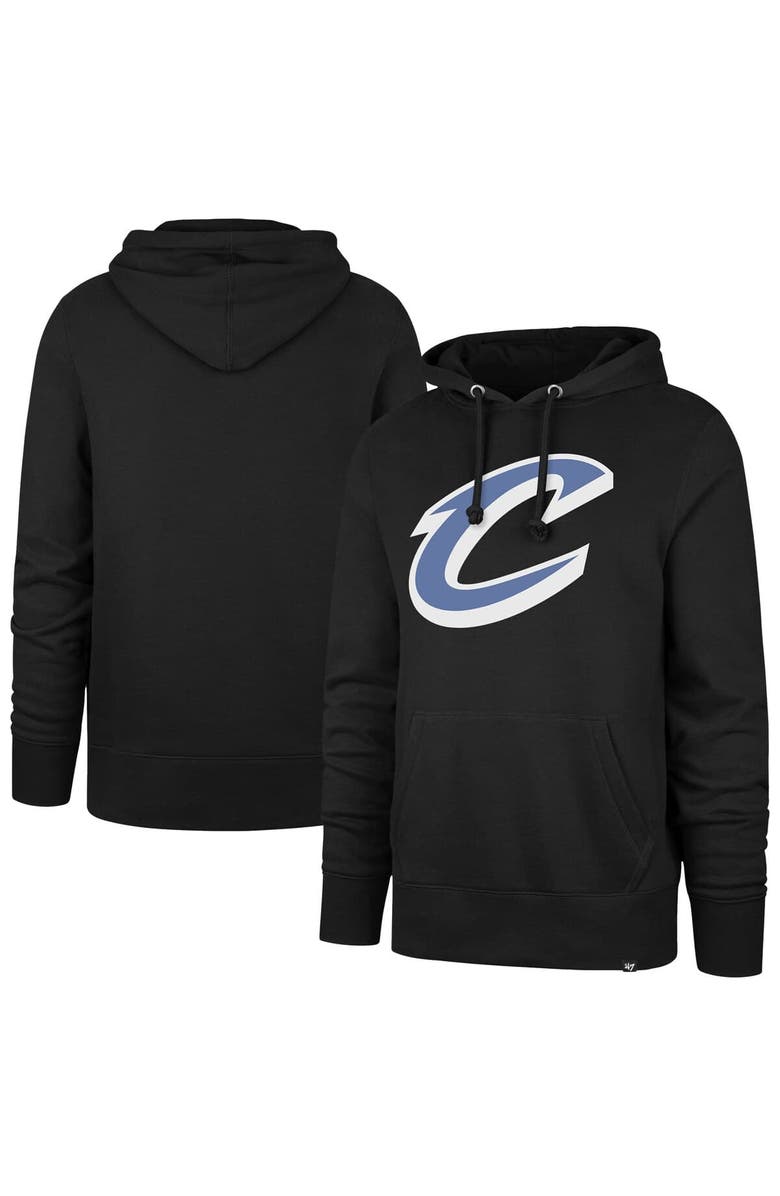 '47 Men's '47  Black Cleveland Cavaliers Headline Pullover Hoodie, Main, color, Black