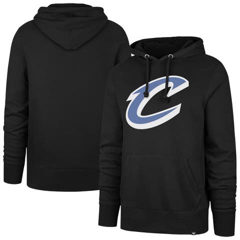 Men's '47  Black Cleveland Cavaliers Headline Pullover Hoodie
