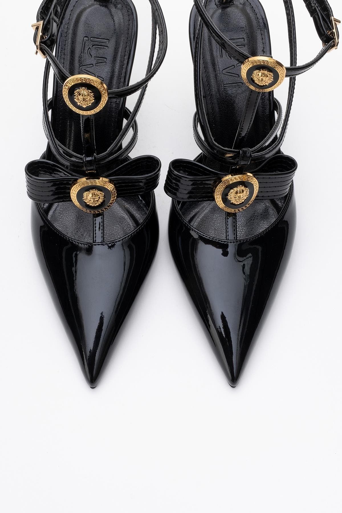 Prologue Shoes Peal Pointed Toe Pump, Alternate, color, Black Patent