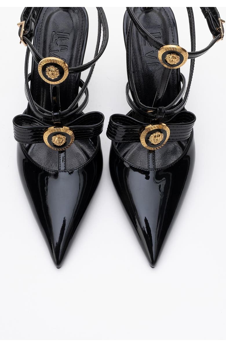 Prologue Shoes Peal Pointed Toe Pump, Alternate, color, Black Patent