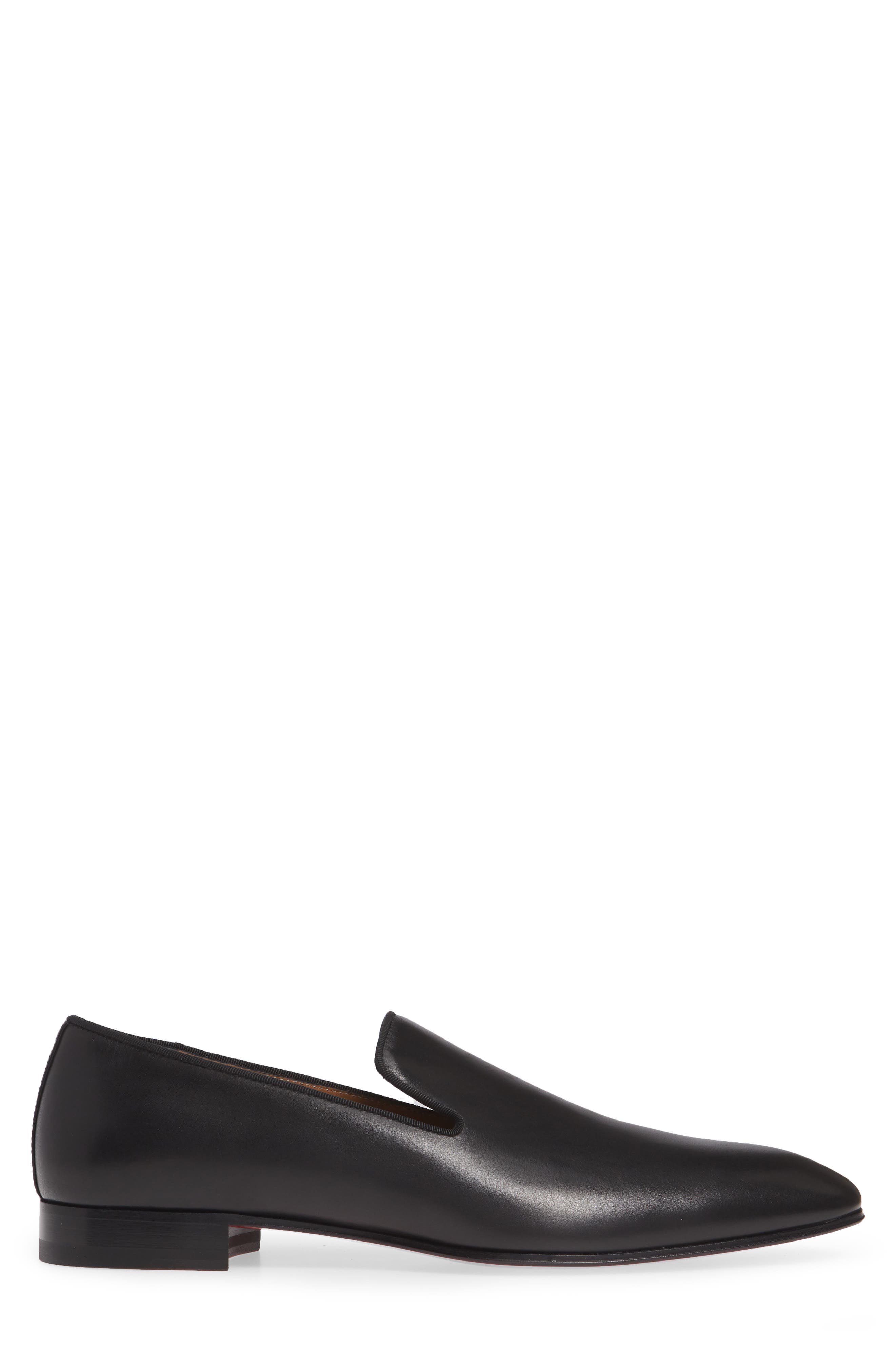 Christian Louboutin Dandelion Venetian Loafer, Alternate, color, Black