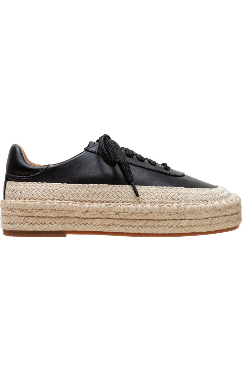 Linea Paolo Selma Platform Sneaker, Alternate, color, Black