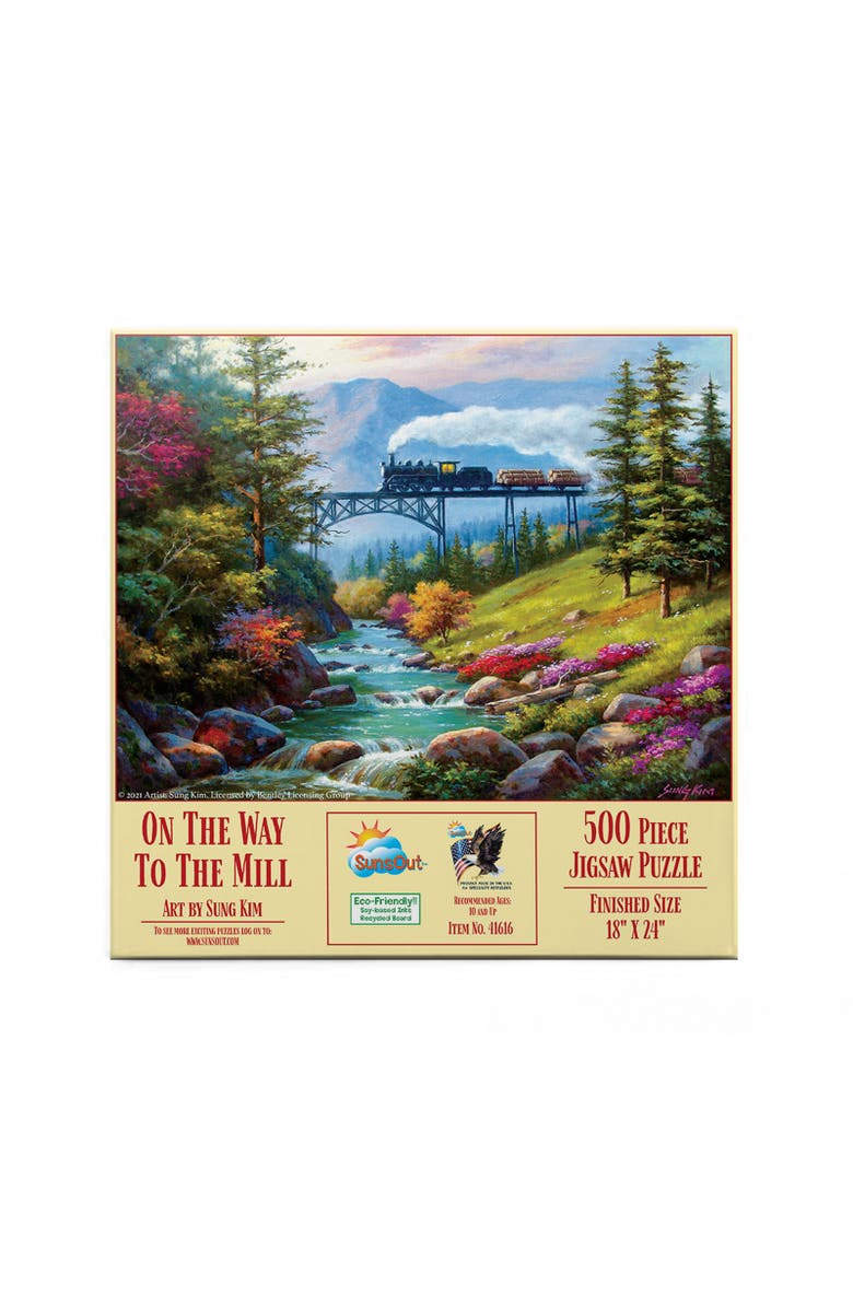 Sunsout On the Way to the Mill 500 piece Jigsaw Puzzle for Adults, Alternate, color, Multicolor