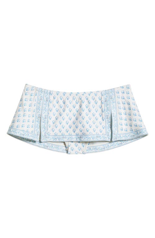 Solid & Striped The Juliette Skirted Bikini Bottoms In French Floral