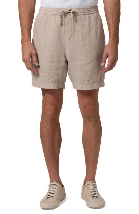 Linen Drawstring Shorts