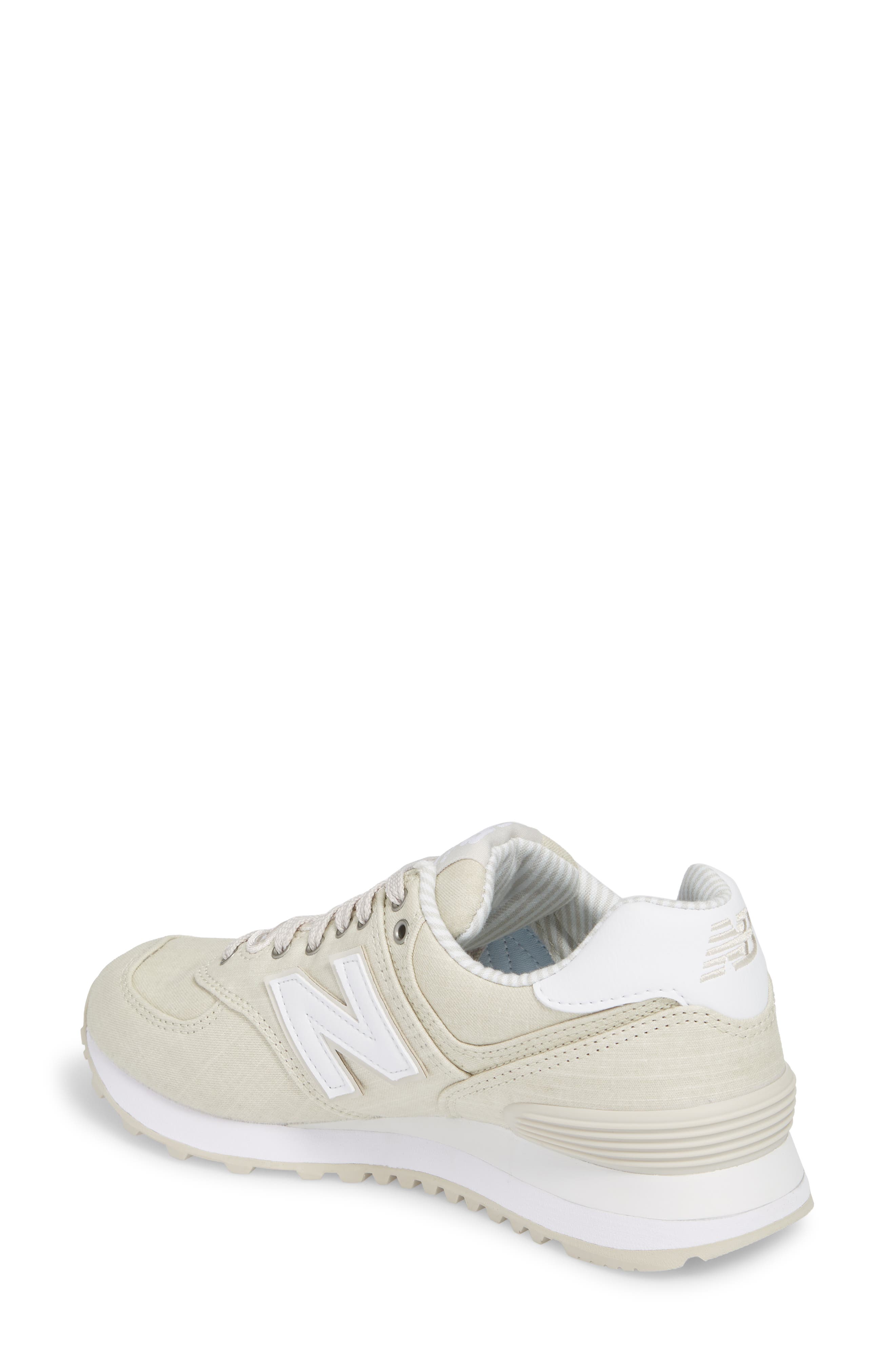 574 Sneaker, Alternate, color, MOONBEAM