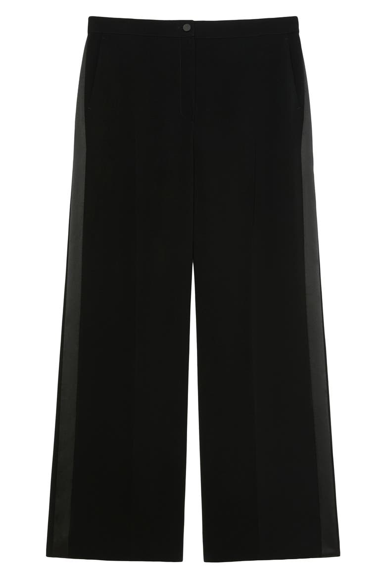 Wide Leg Pants, Alternate, color, BLACK