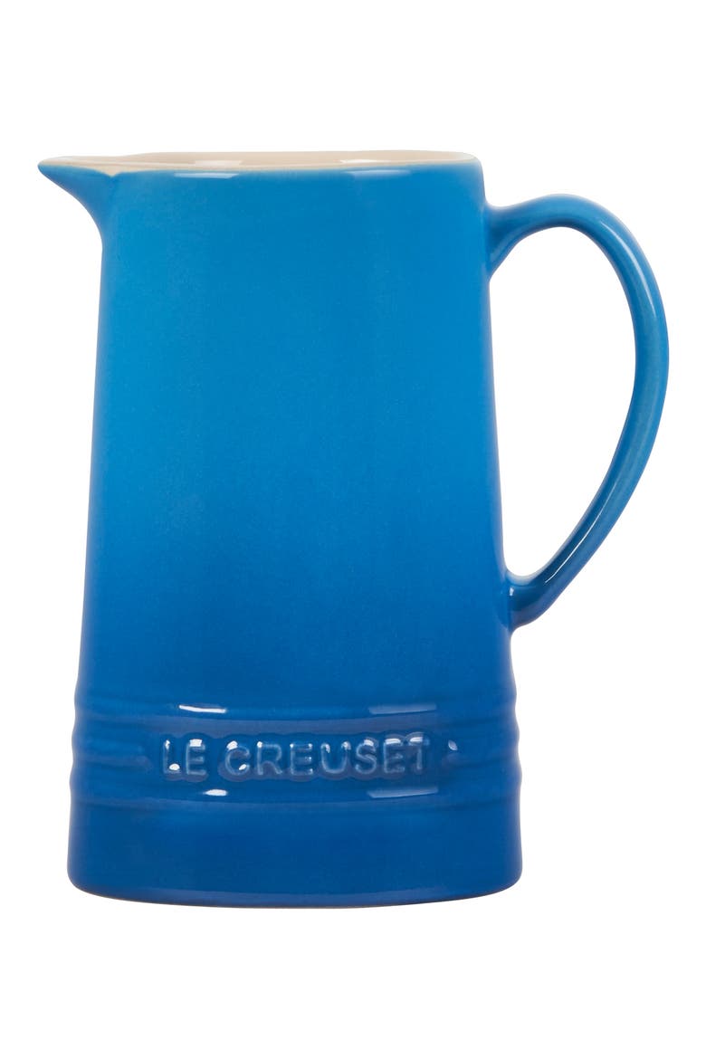 Small Stoneware Pitcher, Alternate, color, MARSEILLE