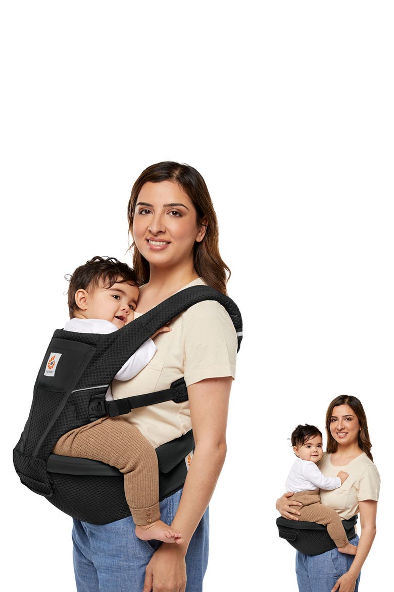 Alta Hip Seat Baby Carrier, Alternate, color, ONYX BLACK