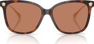Versace 57mm Square Sunglasses