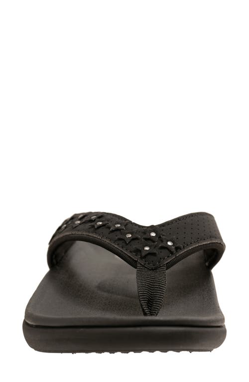 Revitalign Yumi Bvi Flip Flop In Black